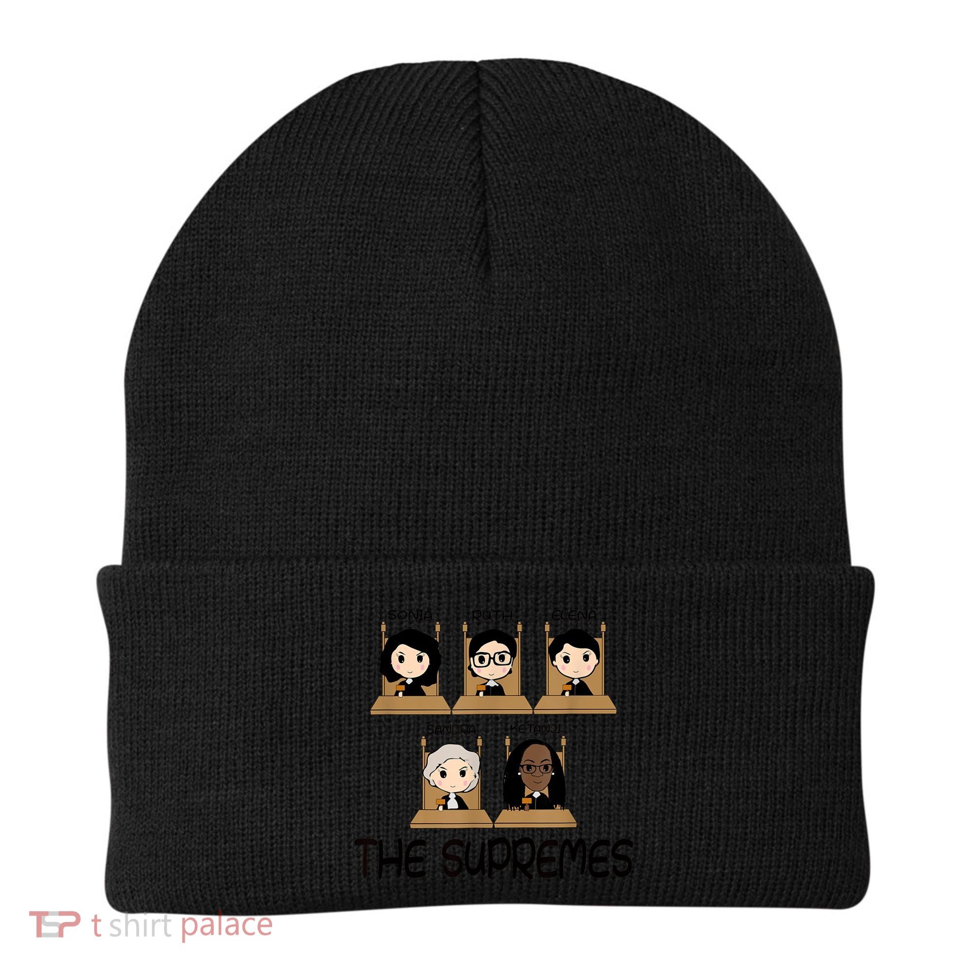 THE SUPREMES Ketanji Brown Jackson RBG Sotomayor Cute Beanie