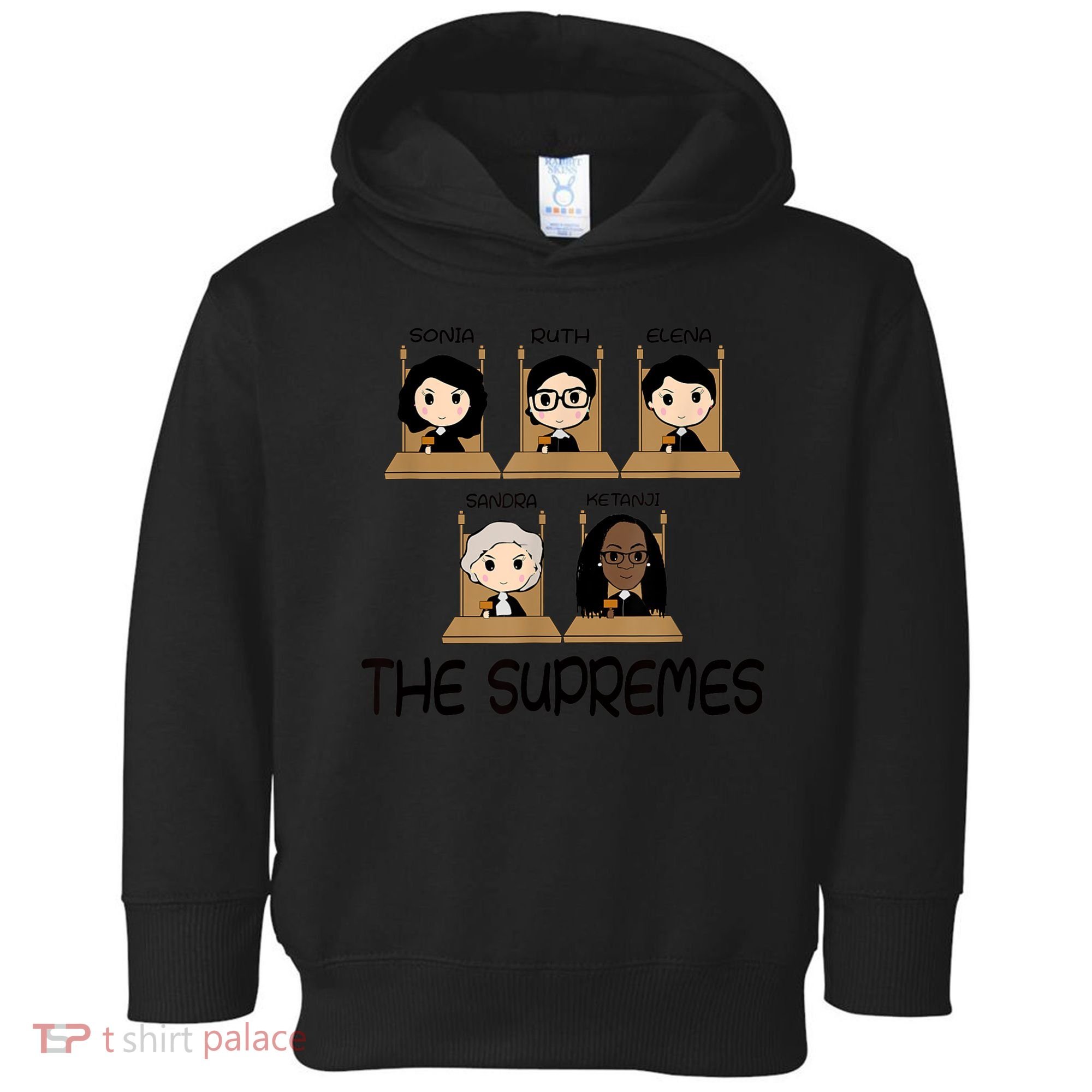 THE SUPREMES Ketanji Brown Jackson RBG Sotomayor Cute Toddler Hoodie
