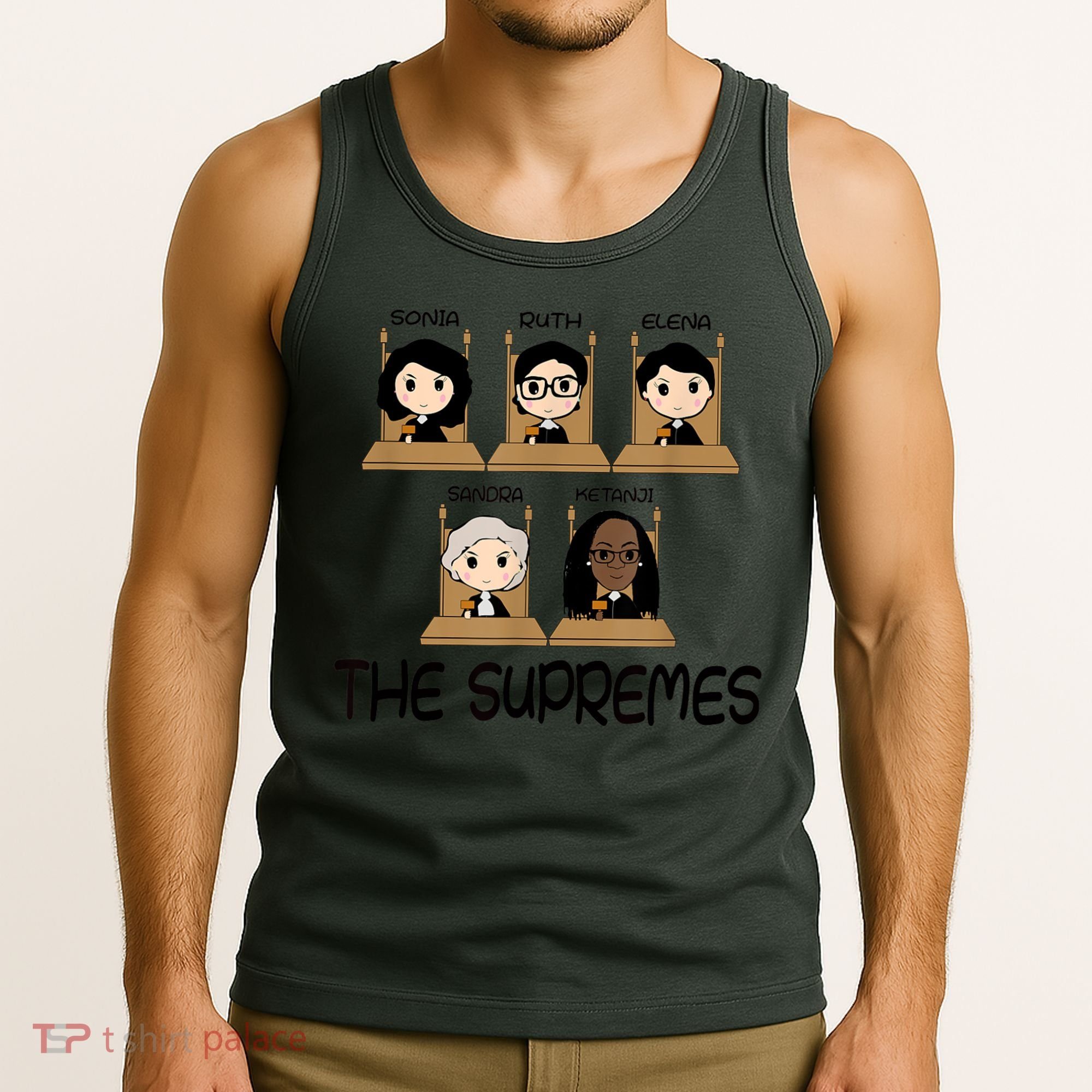 THE SUPREMES Ketanji Brown Jackson RBG Sotomayor Cute Tank Top