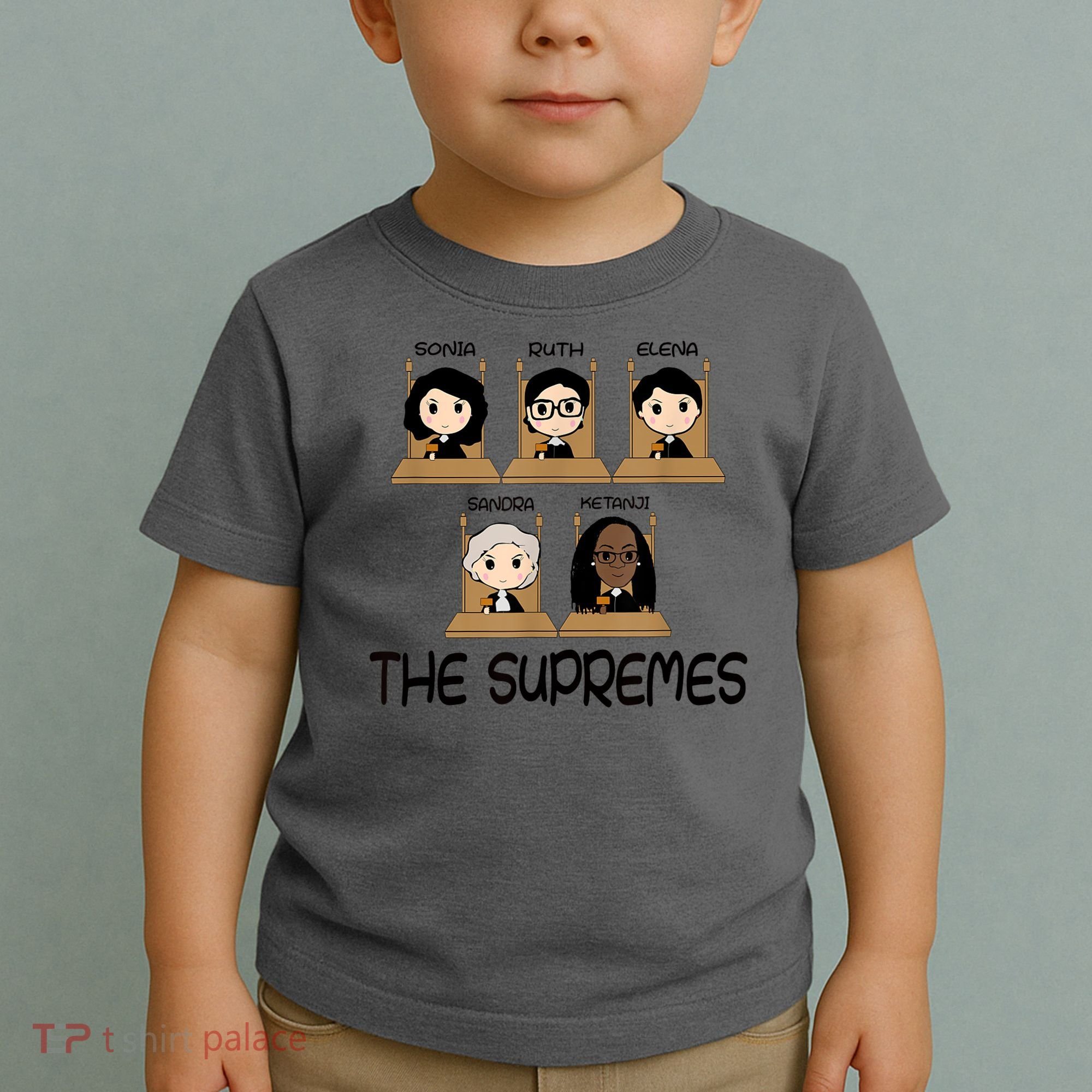 THE SUPREMES Ketanji Brown Jackson RBG Sotomayor Cute Toddler T-Shirt