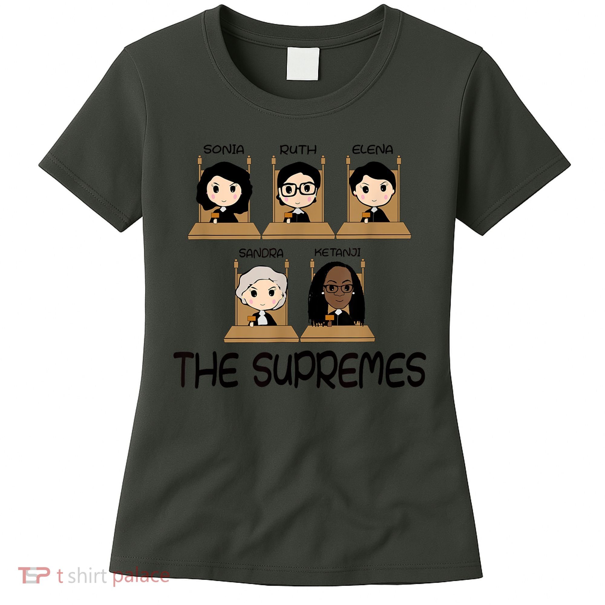 THE SUPREMES Ketanji Brown Jackson RBG Sotomayor Cute Women's T-Shirt