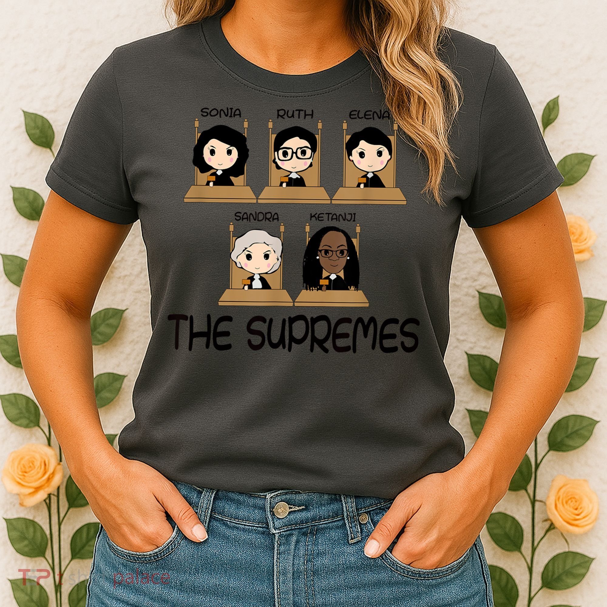 THE SUPREMES Ketanji Brown Jackson RBG Sotomayor Cute Women's T-Shirt