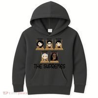 THE SUPREMES Ketanji Brown Jackson RBG Sotomayor Cute Kids Hoodie thumb 0