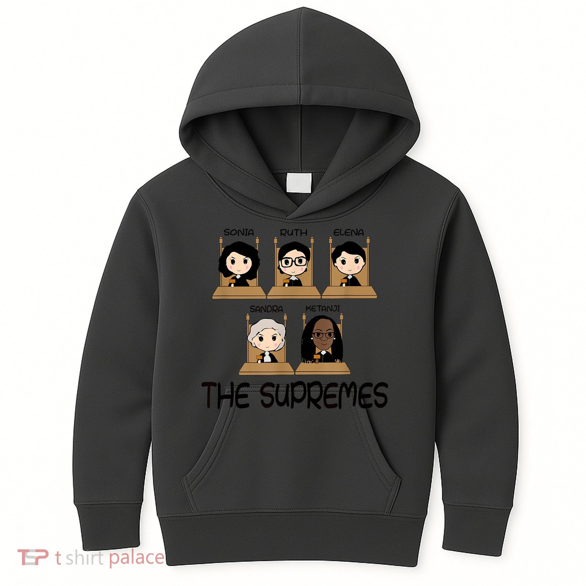 THE SUPREMES Ketanji Brown Jackson RBG Sotomayor Cute Kids Hoodie
