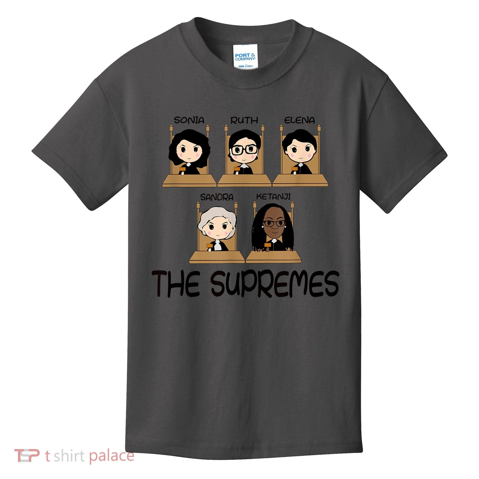 THE SUPREMES Ketanji Brown Jackson RBG Sotomayor Cute Kids T-Shirt