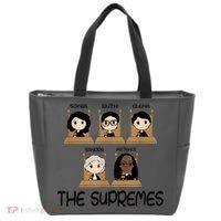 THE SUPREMES Ketanji Brown Jackson RBG Sotomayor Cute Tote Bag thumb 0
