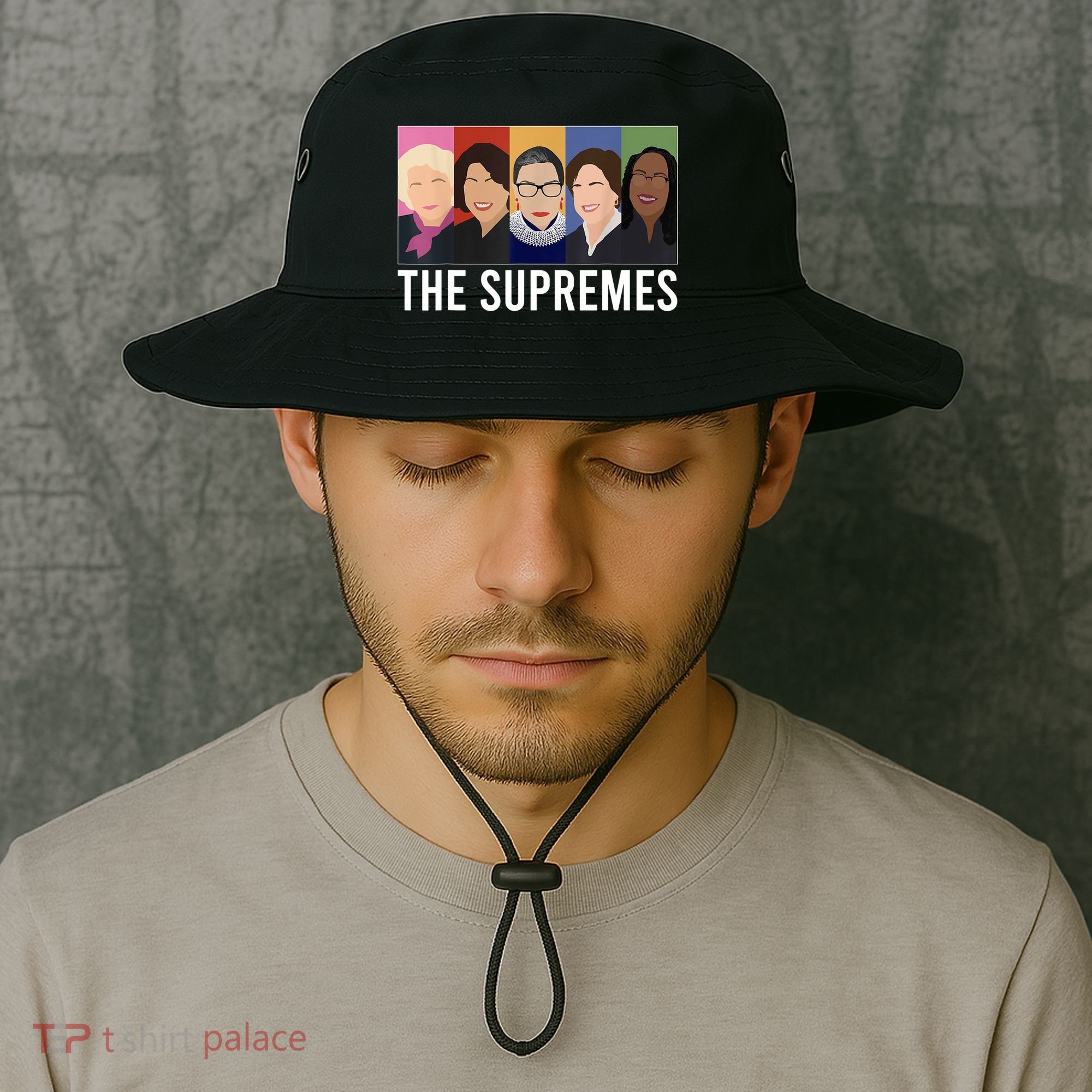 THE SUPREMES Ketanji Brown Jackson RBG Sotomayor Cute Bucket Hat