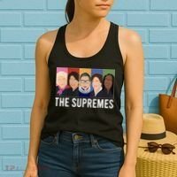 THE SUPREMES Ketanji Brown Jackson RBG Sotomayor Cute Women's Tank Top thumb 2