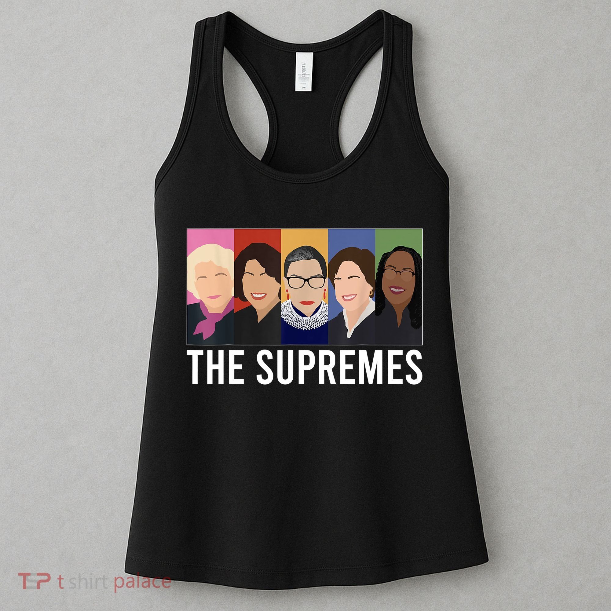 THE SUPREMES Ketanji Brown Jackson RBG Sotomayor Cute Women's Tank Top