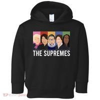 THE SUPREMES Ketanji Brown Jackson RBG Sotomayor Cute Toddler Hoodie thumb 0