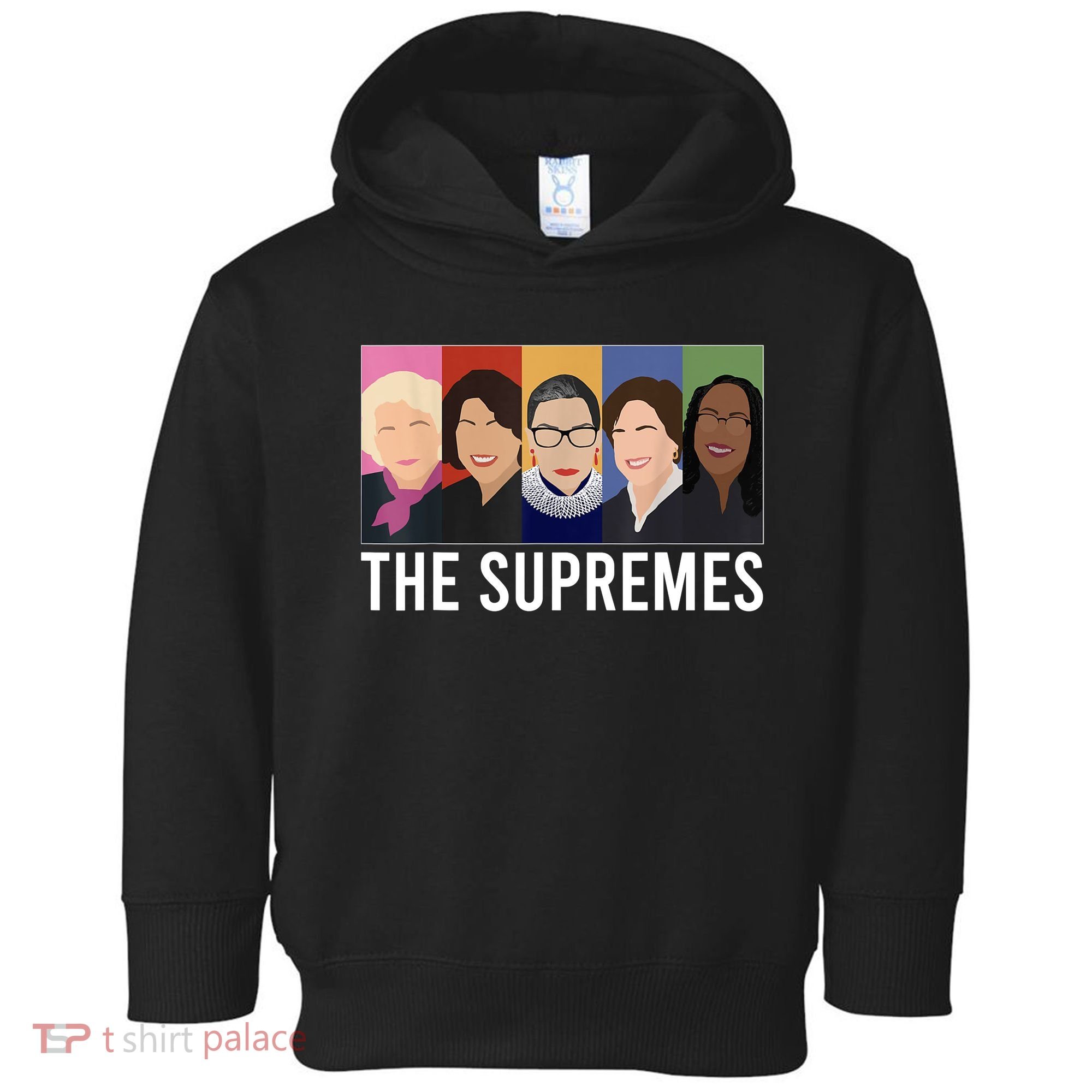 THE SUPREMES Ketanji Brown Jackson RBG Sotomayor Cute Toddler Hoodie