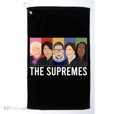 THE SUPREMES Ketanji Brown Jackson RBG Sotomayor Cute Golf Towel