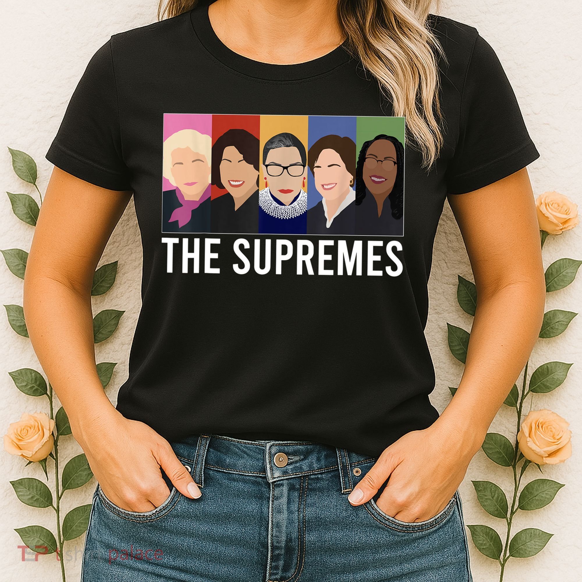 THE SUPREMES Ketanji Brown Jackson RBG Sotomayor Cute Women's T-Shirt