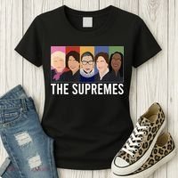 THE SUPREMES Ketanji Brown Jackson RBG Sotomayor Cute Women's T-Shirt thumb 3