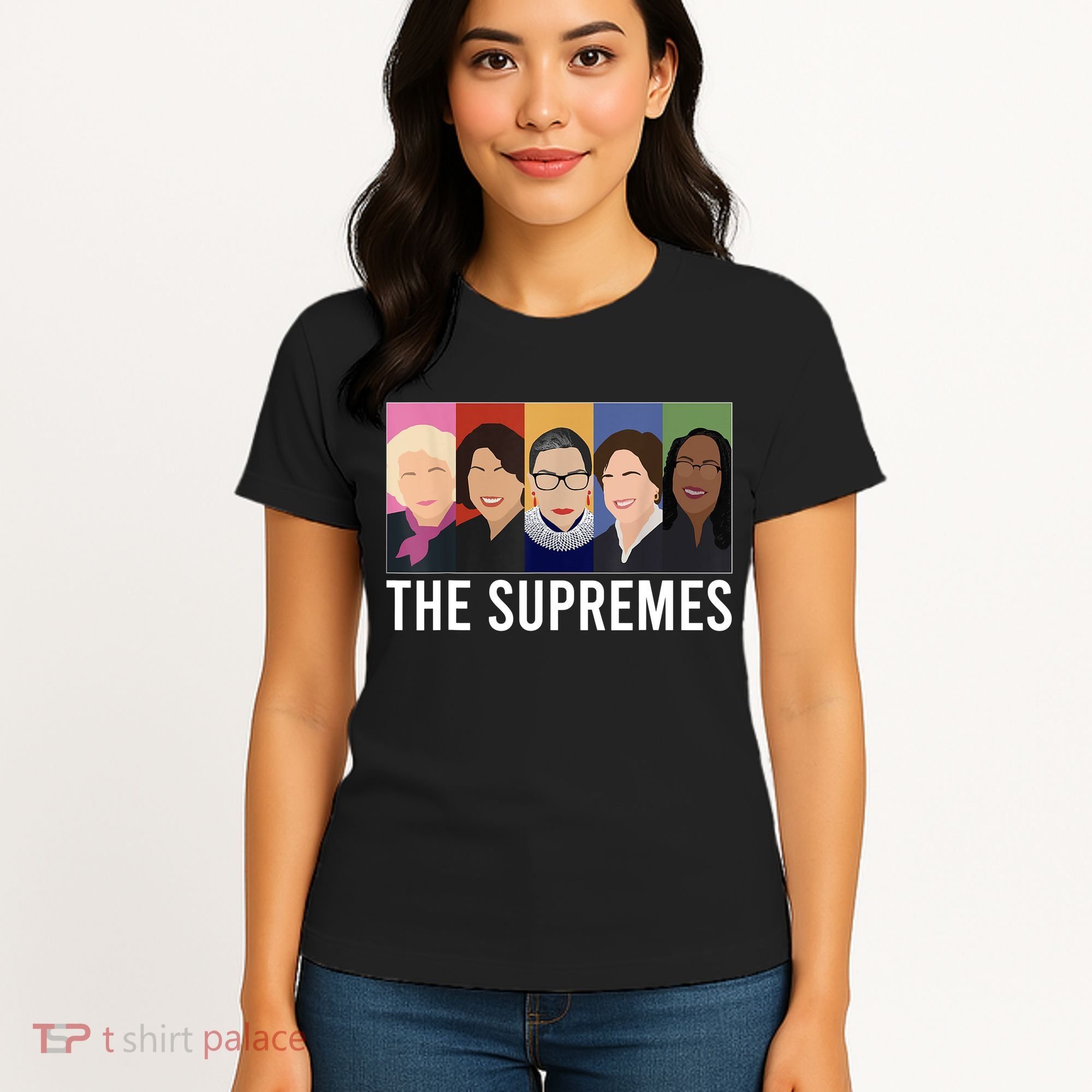THE SUPREMES Ketanji Brown Jackson RBG Sotomayor Cute Women's T-Shirt