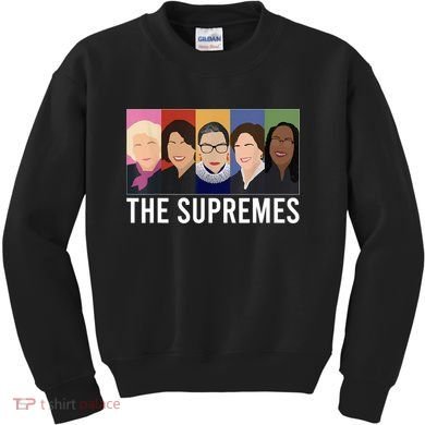 THE SUPREMES Ketanji Brown Jackson RBG Sotomayor Cute Kids Sweatshirt