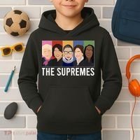 THE SUPREMES Ketanji Brown Jackson RBG Sotomayor Cute Kids Hoodie thumb 2