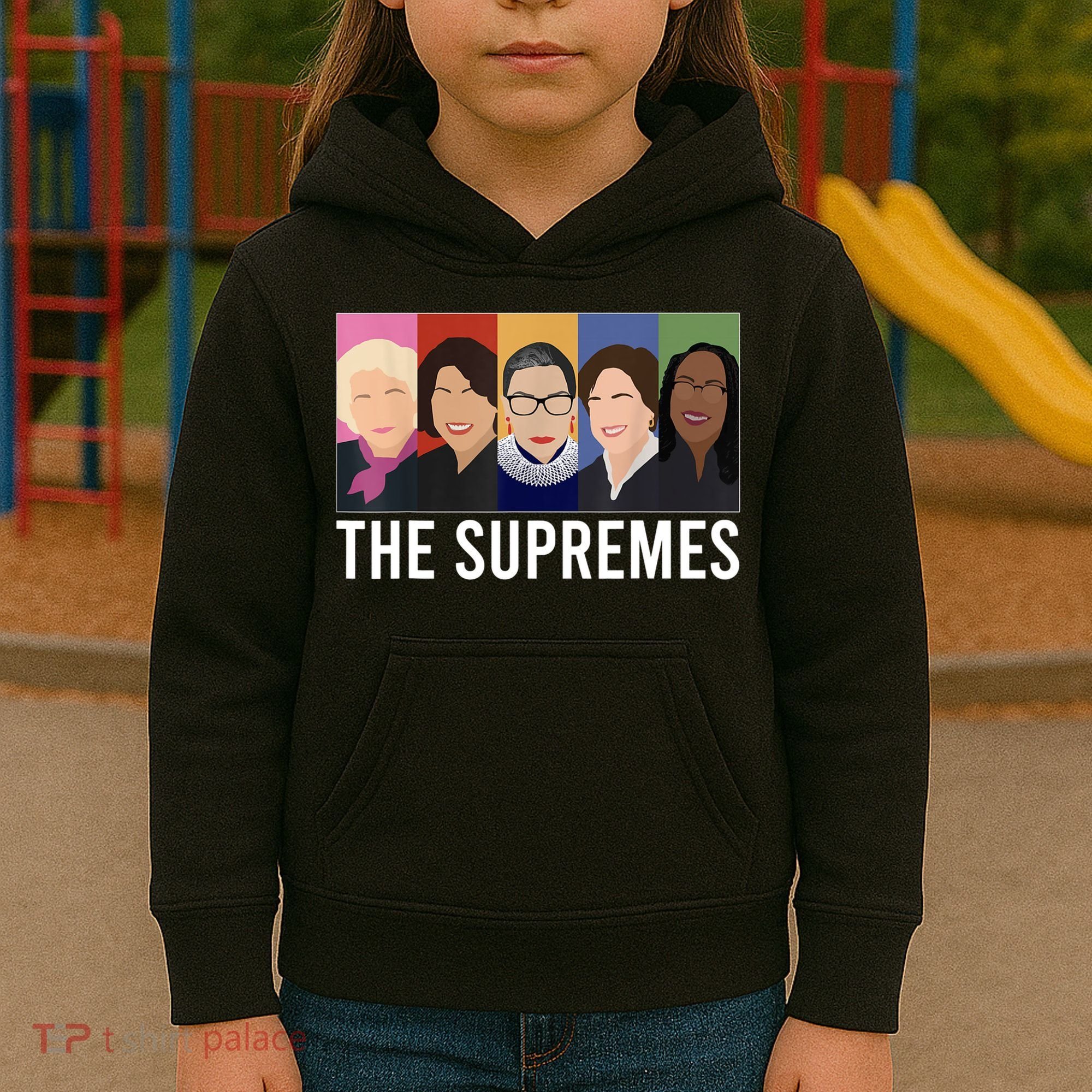 THE SUPREMES Ketanji Brown Jackson RBG Sotomayor Cute Kids Hoodie