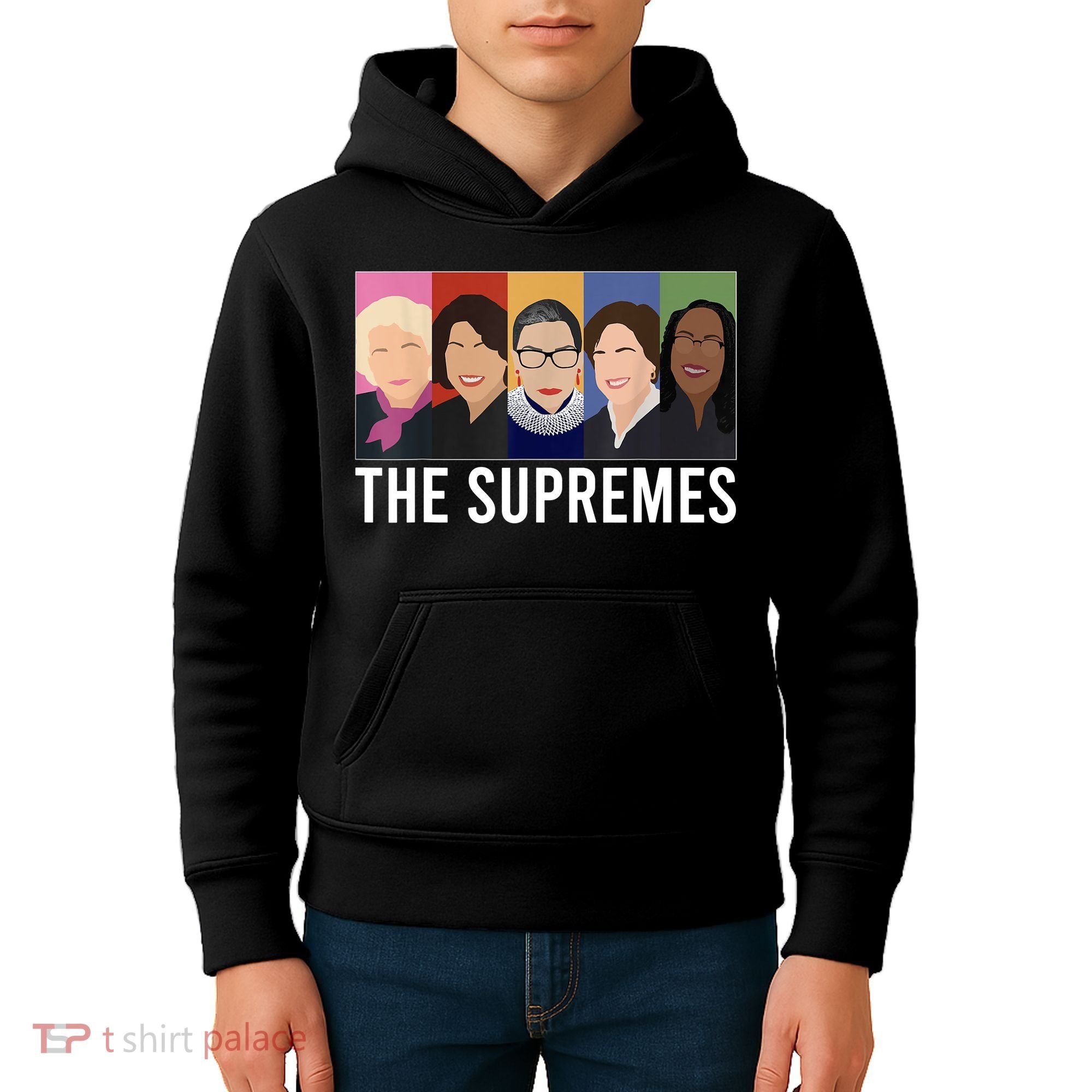 THE SUPREMES Ketanji Brown Jackson RBG Sotomayor Cute Kids Hoodie