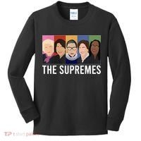 THE SUPREMES Ketanji Brown Jackson RBG Sotomayor Cute Kids Long Sleeve Shirt thumb 0