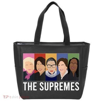 THE SUPREMES Ketanji Brown Jackson RBG Sotomayor Cute Tote Bag