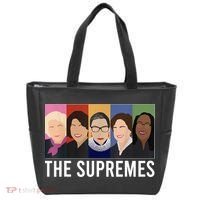 THE SUPREMES Ketanji Brown Jackson RBG Sotomayor Cute Tote Bag thumb 0