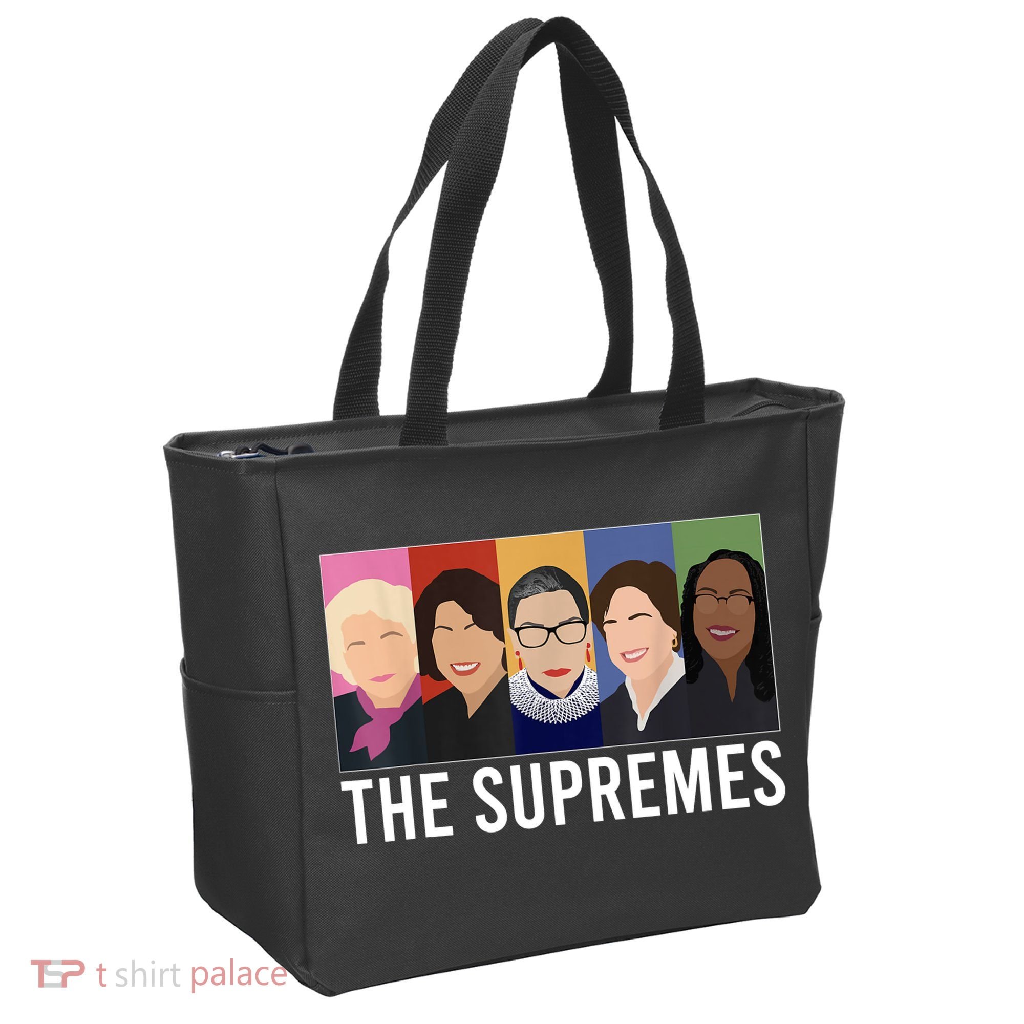 THE SUPREMES Ketanji Brown Jackson RBG Sotomayor Cute Tote Bag