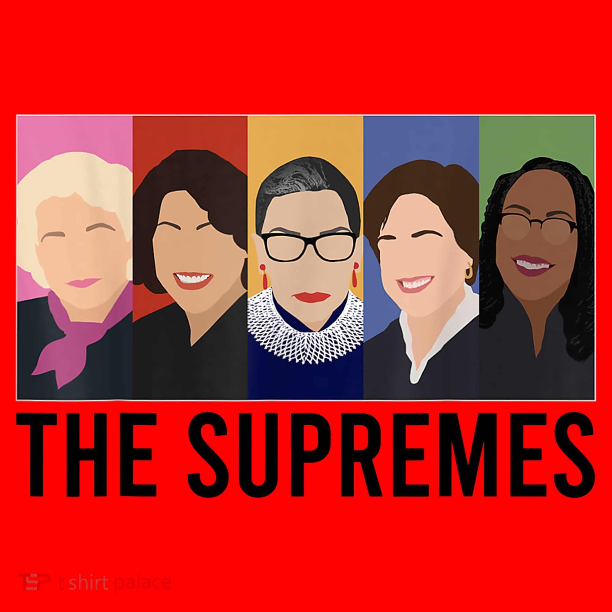 THE SUPREMES Ketanji Brown Jackson RBG Sotomayor Cute Santa Hat