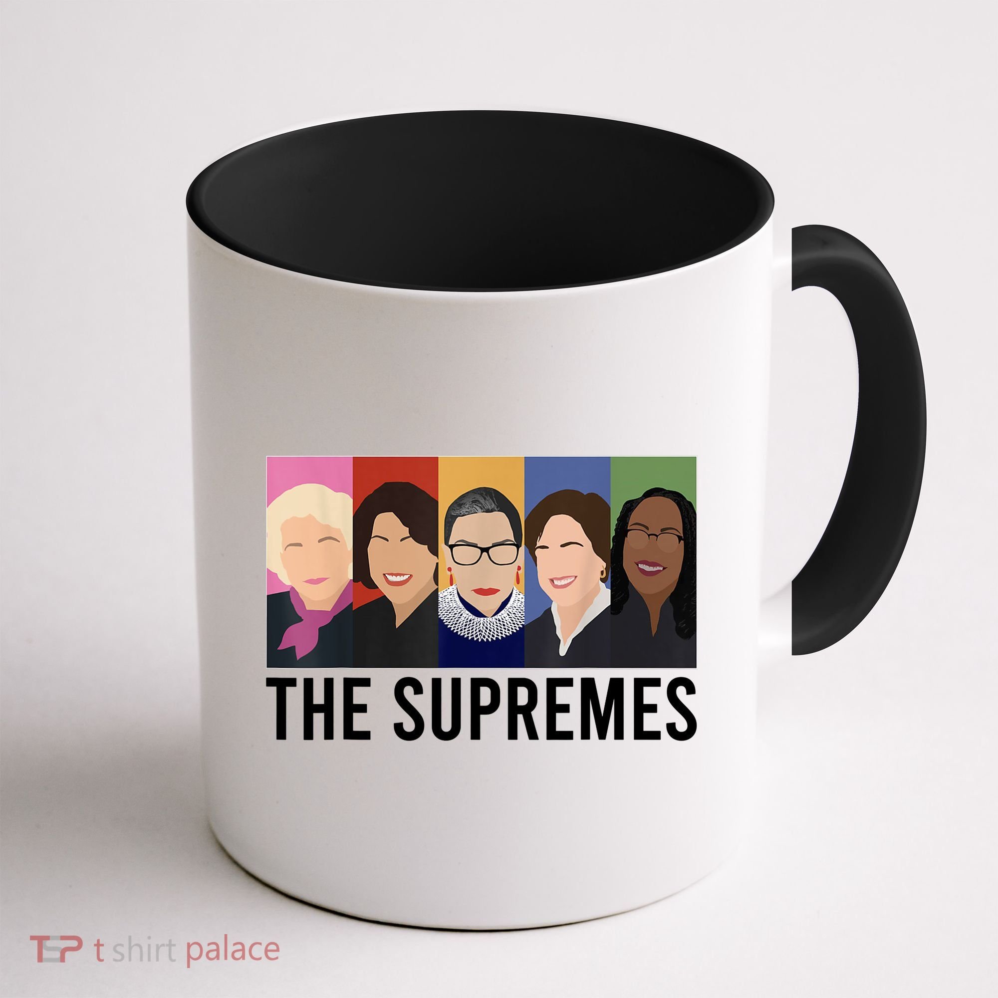 THE SUPREMES Ketanji Brown Jackson RBG Sotomayor Cute Coffee Mug