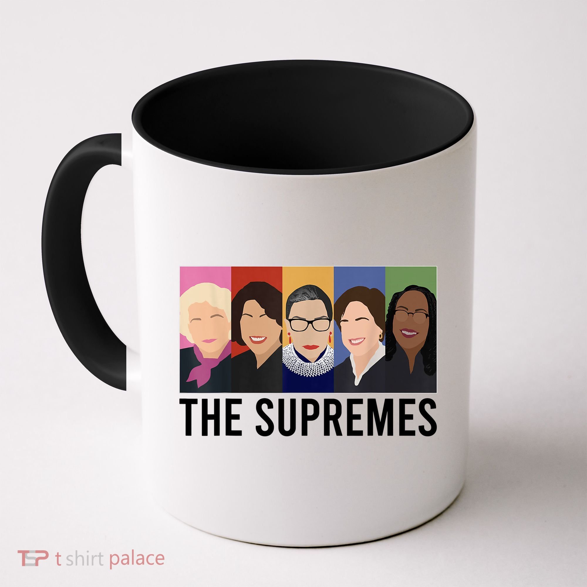 THE SUPREMES Ketanji Brown Jackson RBG Sotomayor Cute Coffee Mug