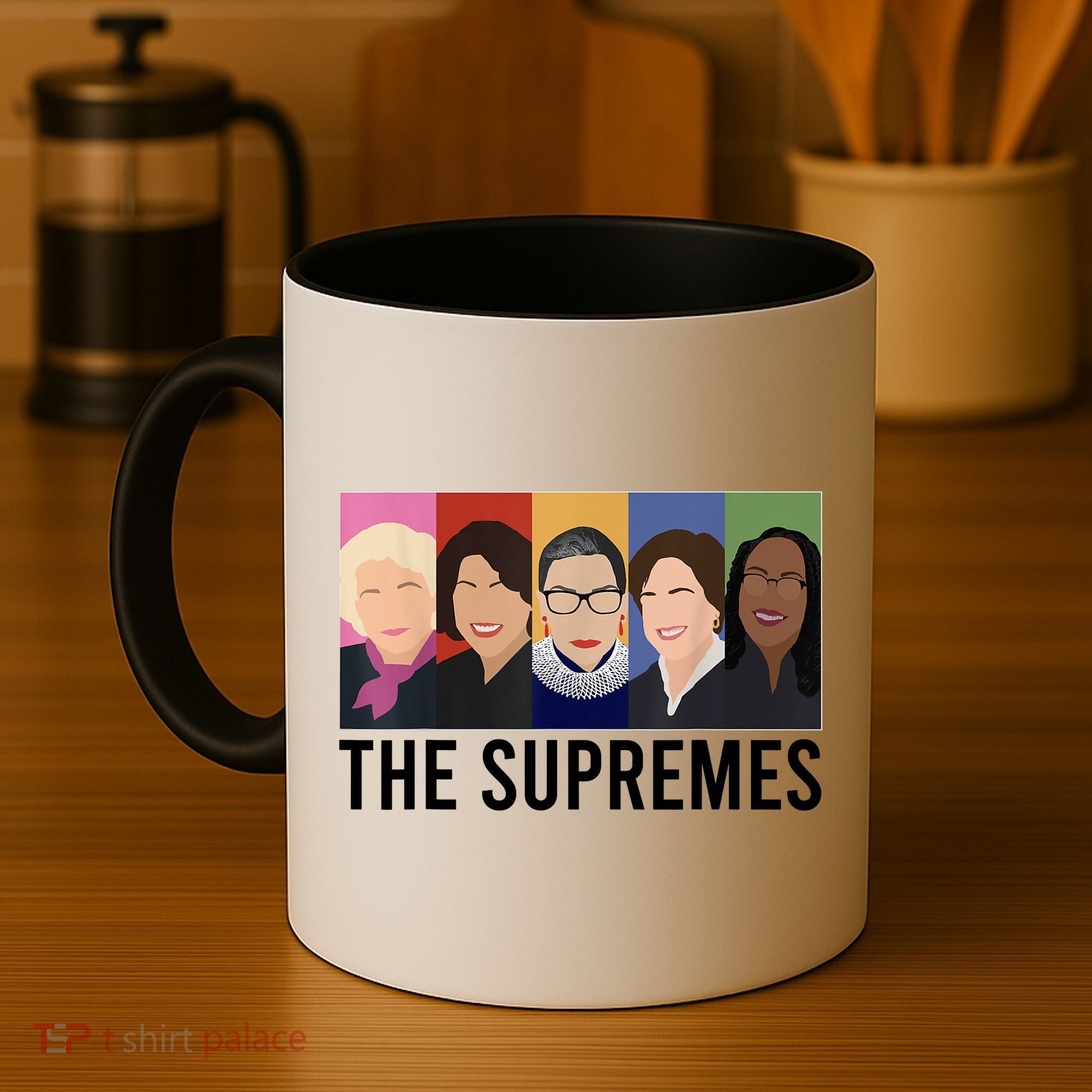 THE SUPREMES Ketanji Brown Jackson RBG Sotomayor Cute Coffee Mug