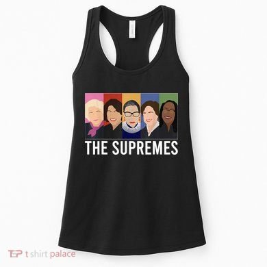 THE SUPREMES Ketanji Brown Jackson RBG Sotomayor Cute Women's Tank Top