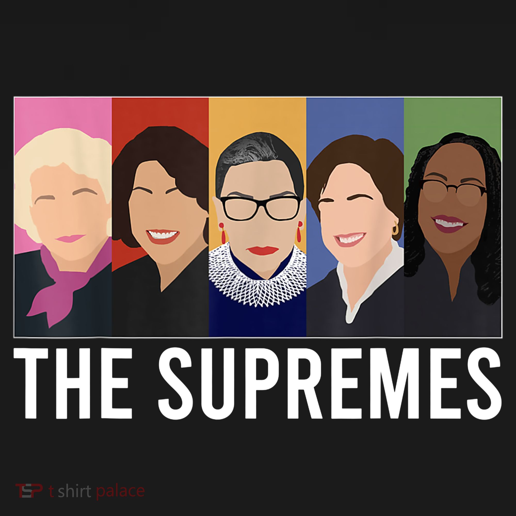 THE SUPREMES Ketanji Brown Jackson RBG Sotomayor Cute Women's Tank Top