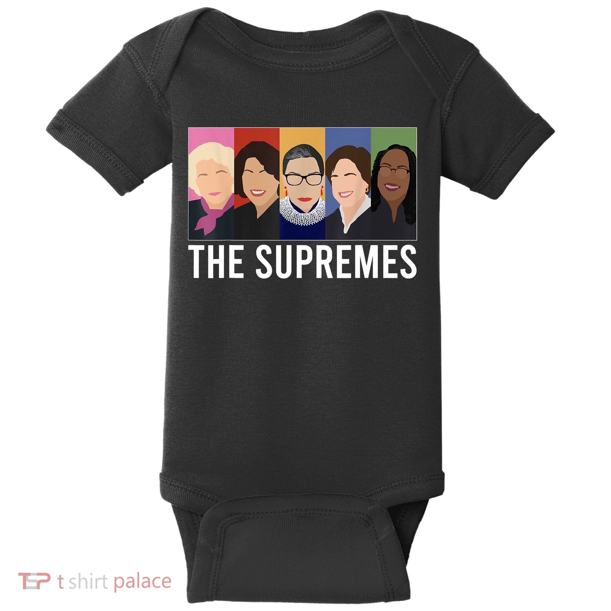 THE SUPREMES Ketanji Brown Jackson RBG Sotomayor Cute Baby Bodysuit