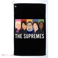 THE SUPREMES Ketanji Brown Jackson RBG Sotomayor Cute Golf Towel thumb 0