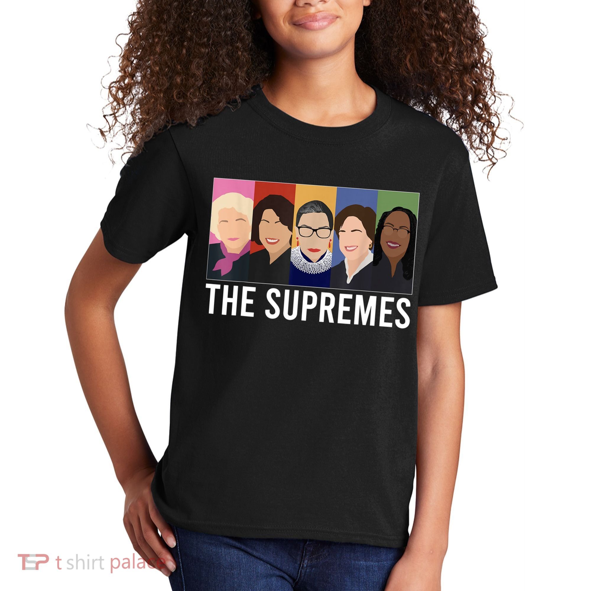 THE SUPREMES Ketanji Brown Jackson RBG Sotomayor Cute Kids T-Shirt