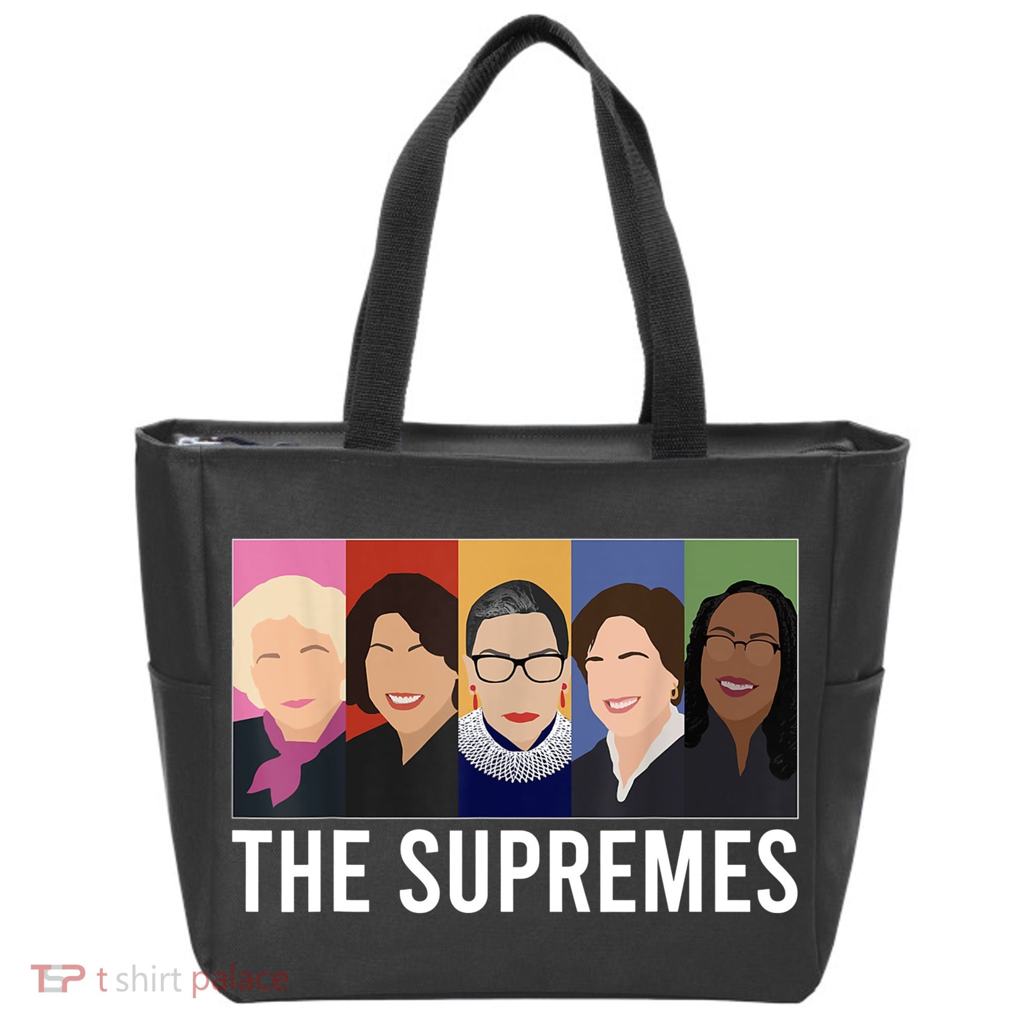 THE SUPREMES Ketanji Brown Jackson RBG Sotomayor Cute Tote Bag