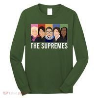 THE SUPREMES Ketanji Brown Jackson RBG Sotomayor Cute Long Sleeve Shirt thumb 0