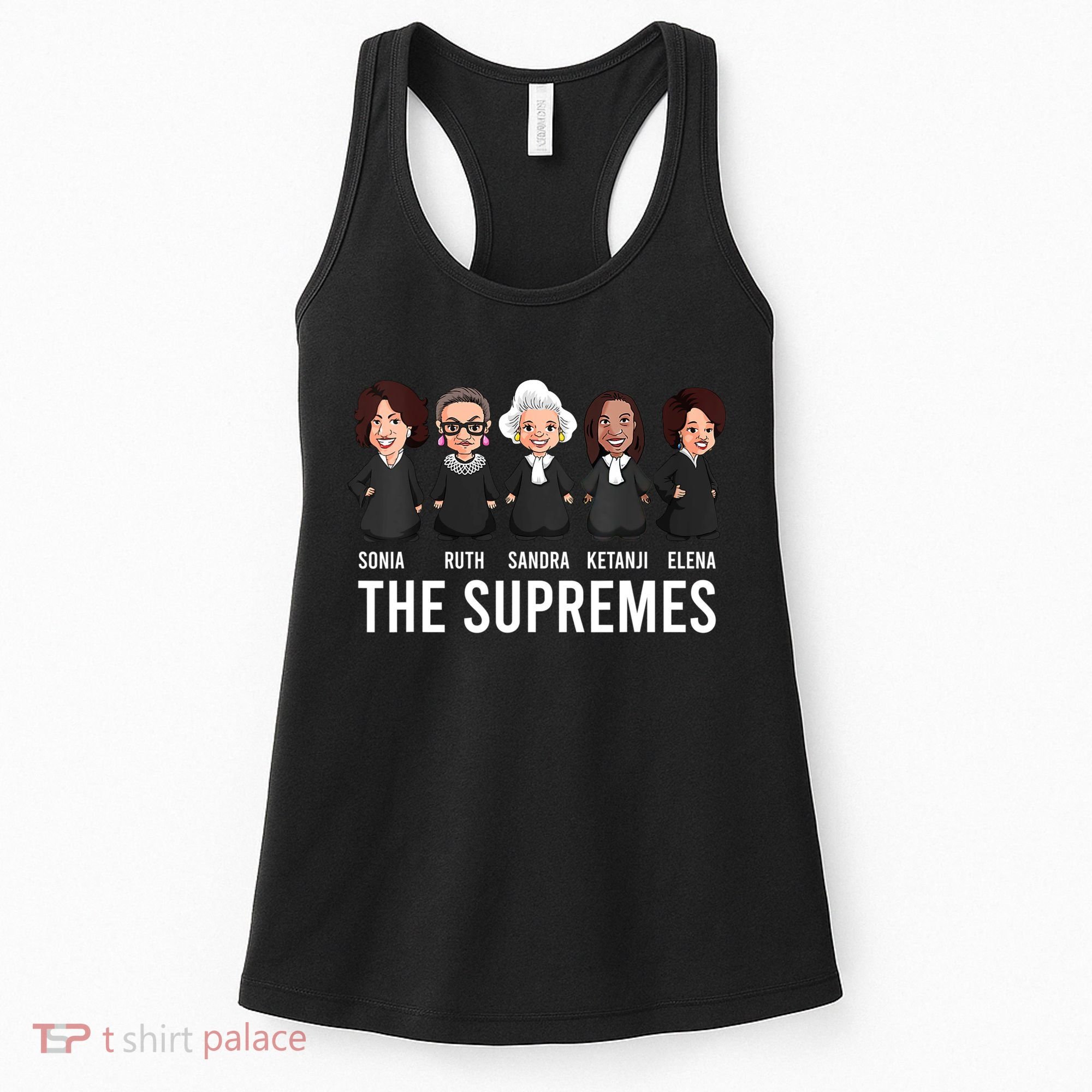 THE SUPREMES Ketanji Brown Jackson RBG Sotomayor Cute Women's Tank Top