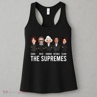 THE SUPREMES Ketanji Brown Jackson RBG Sotomayor Cute Women's Tank Top thumb 3