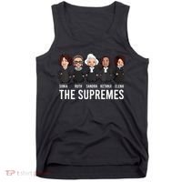 THE SUPREMES Ketanji Brown Jackson RBG Sotomayor Cute Tank Top thumb 0