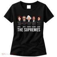 THE SUPREMES Ketanji Brown Jackson RBG Sotomayor Cute Women's T-Shirt thumb 0