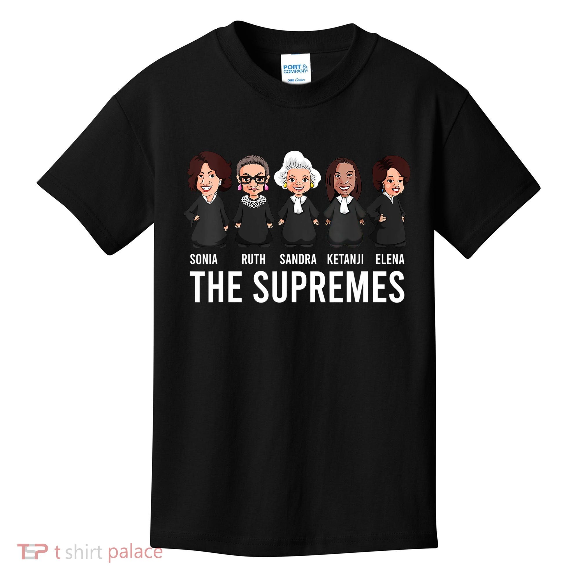 THE SUPREMES Ketanji Brown Jackson RBG Sotomayor Cute Kids T-Shirt