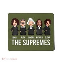 THE SUPREMES Ketanji Brown Jackson RBG Sotomayor Cute Mousepad thumb 0