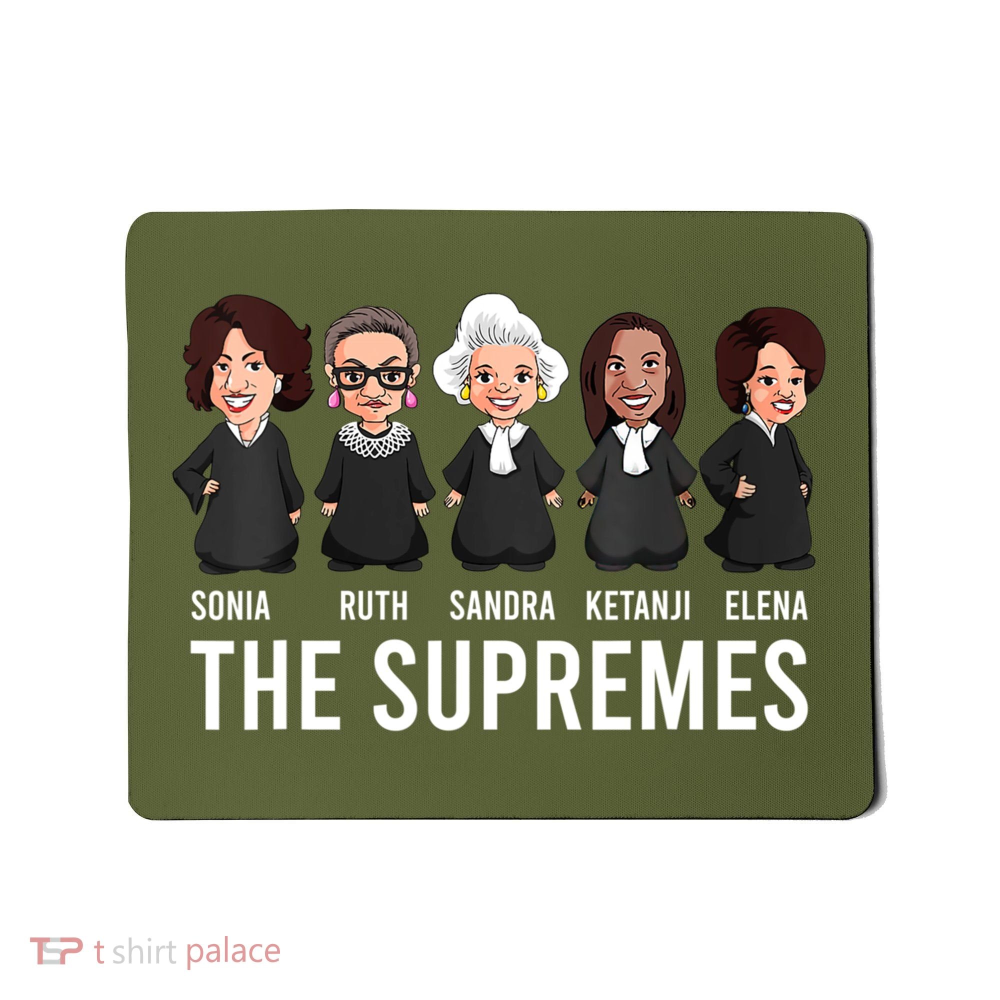 THE SUPREMES Ketanji Brown Jackson RBG Sotomayor Cute Mousepad