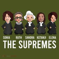 THE SUPREMES Ketanji Brown Jackson RBG Sotomayor Cute Mousepad thumb 1
