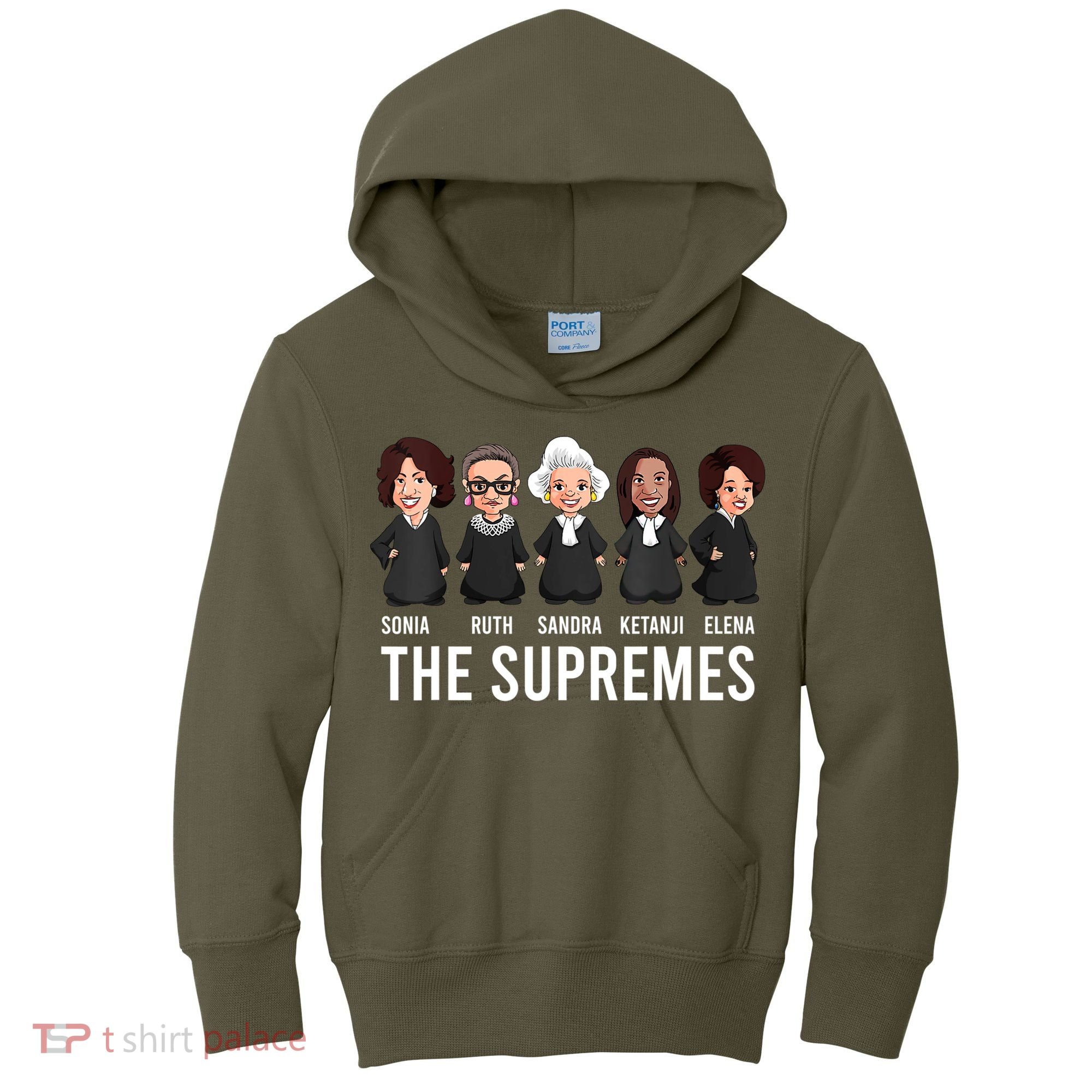 THE SUPREMES Ketanji Brown Jackson RBG Sotomayor Cute Kids Hoodie