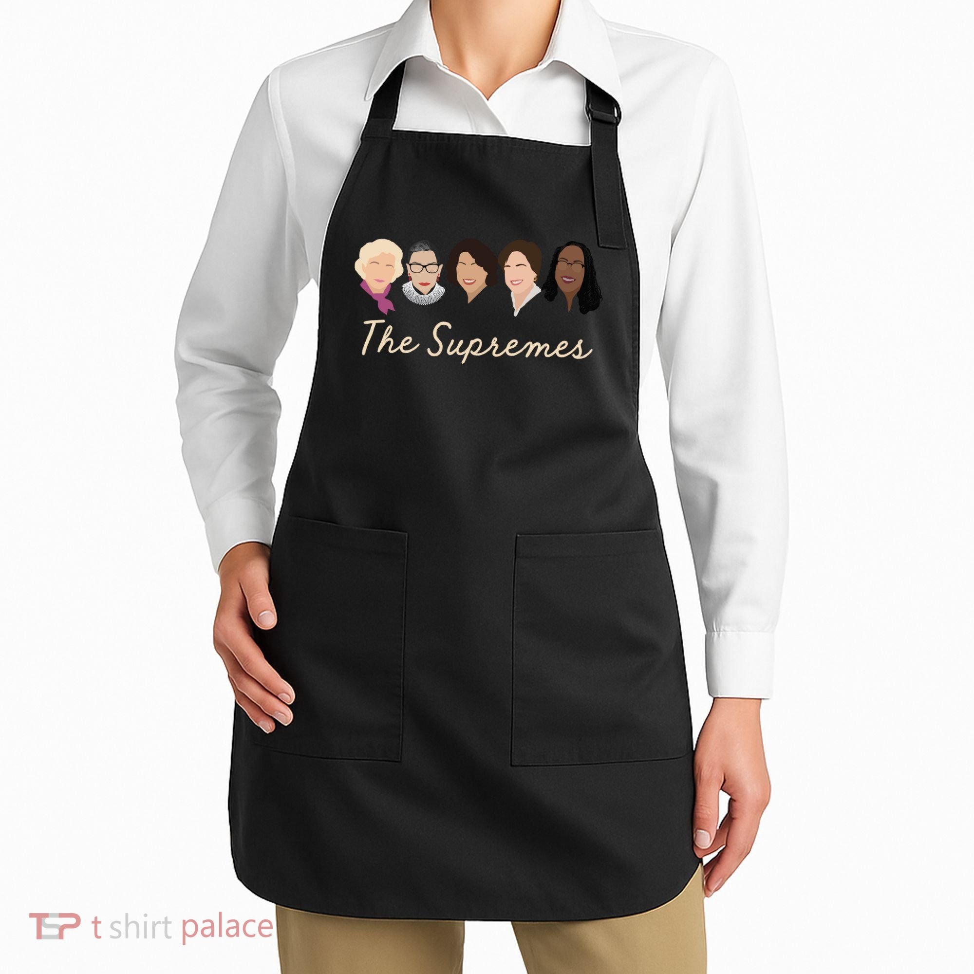 THE SUPREMES Ketanji Brown Jackson RBG Sotomayor Cute Apron