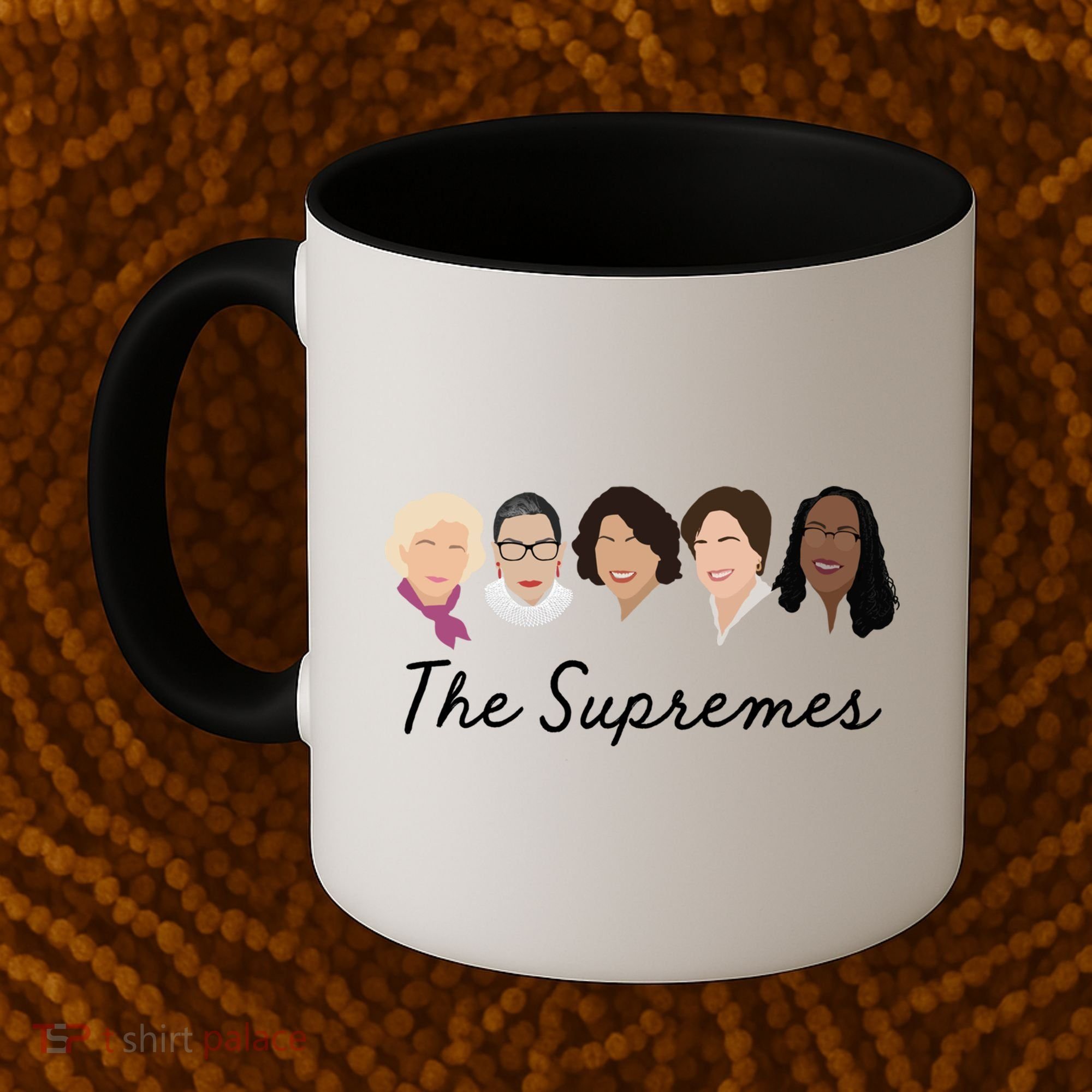THE SUPREMES Ketanji Brown Jackson RBG Sotomayor Cute Coffee Mug