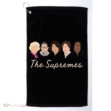 THE SUPREMES Ketanji Brown Jackson RBG Sotomayor Cute Golf Towel